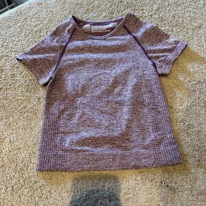 Victoria's Secret Pink Women’s Heathered Purple Tee